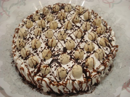 Bolo Suspiro com Chocolate